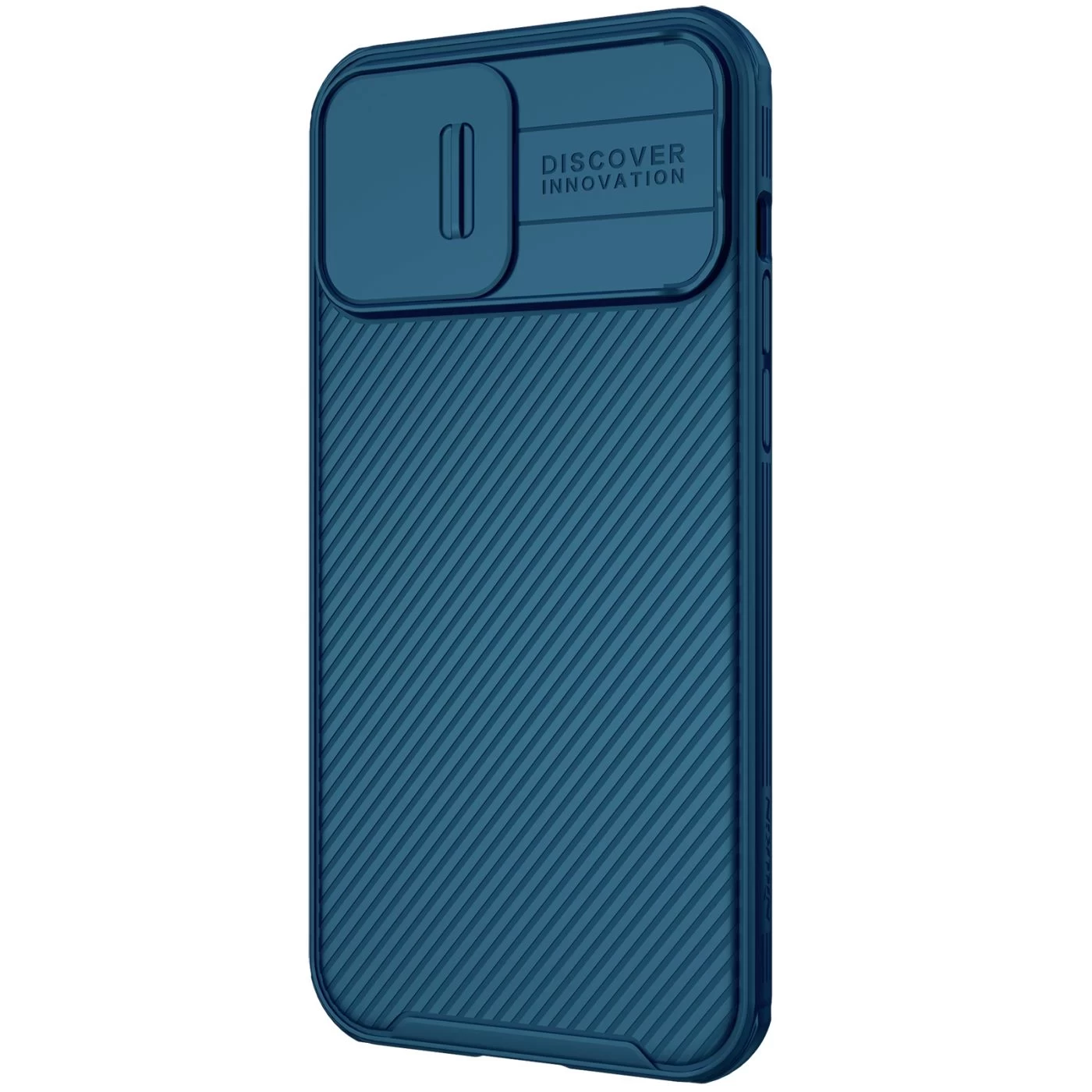 Apple iPhone 13 Pro Max чехол синий Nillkin CamShield Magnetic