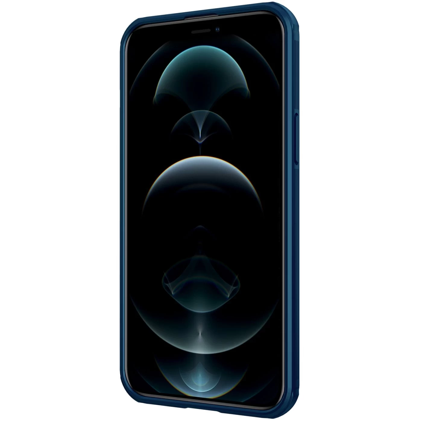Apple iPhone 13 Pro Max чехол синий Nillkin CamShield Magnetic