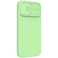 Apple iPhone 13 Pro Max vāciņš zaļš Nillkin CamShield Silky Magnetic Silicon 
