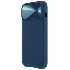 Apple iPhone 13 Pro Max чехол синий Nillkin CamShield Leather S