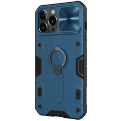 Apple iPhone 13 Pro Max чехол синий Nillkin CamShield Armor 