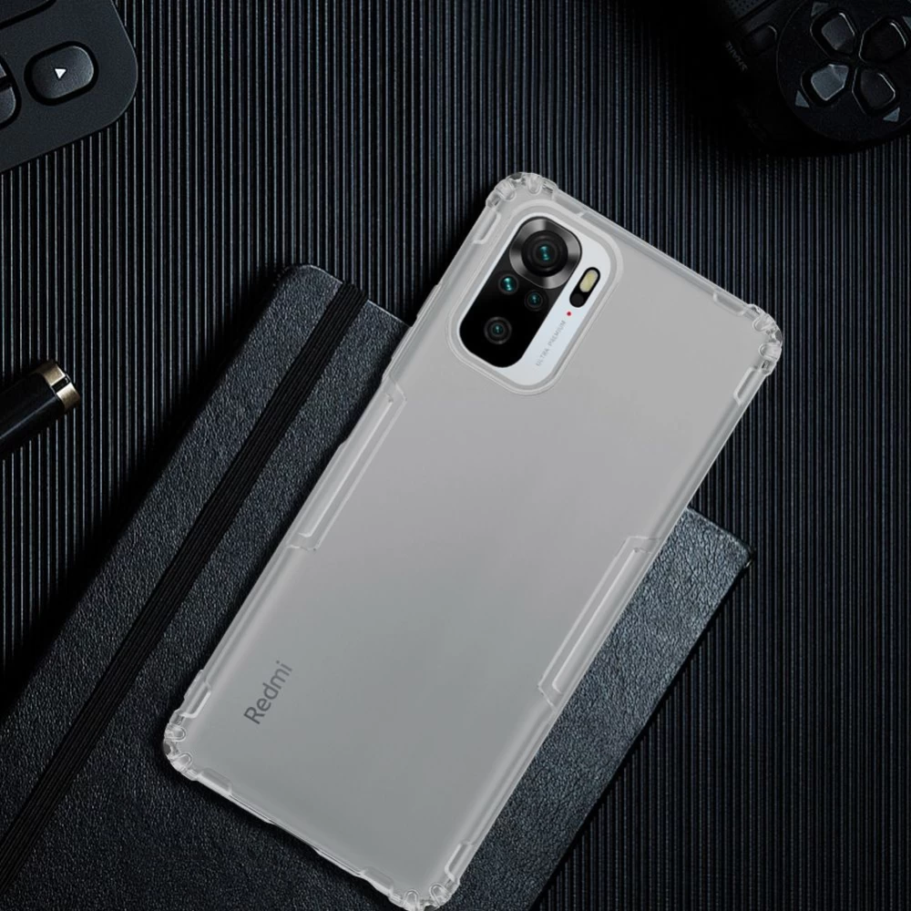 Xiaomi RedMi Note 10S dėklas skaidrus Nillkin TPU  10 4G Copy