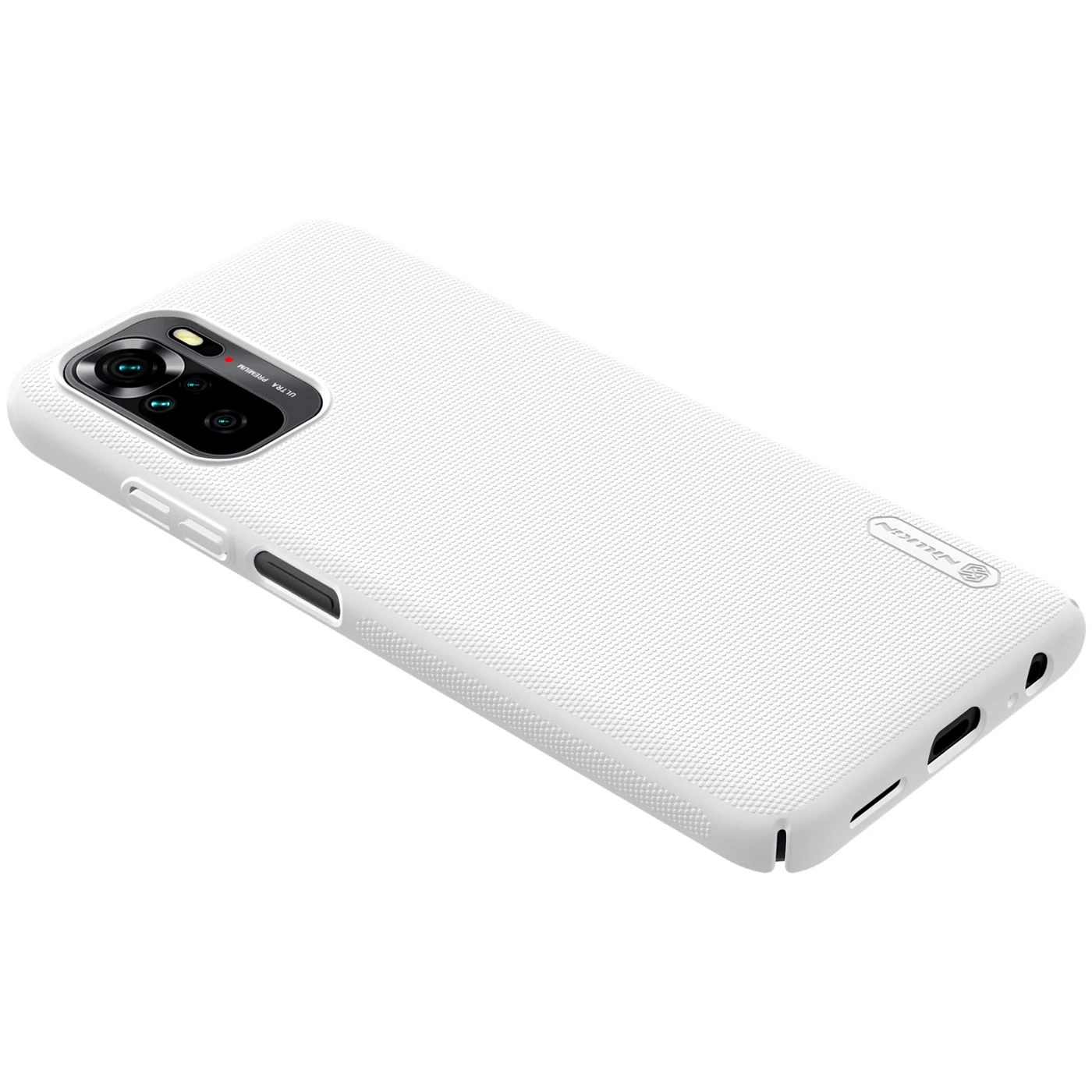 Xiaomi RedMi Note 10S ümbris valge Nillkin Super Frosted Shield 10 4G Copy