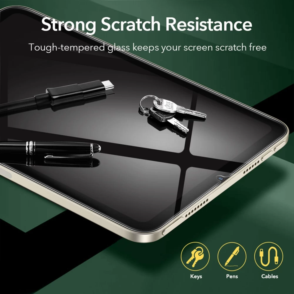 Apple iPad Mini 6 tablet tempered glass  ESR Tempered Glass Screen Protector 2021