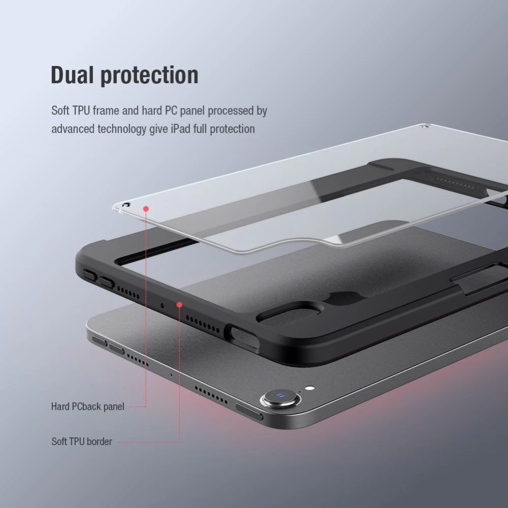 Apple iPad Mini 6 maciņš zaļš Nillkin Bevel Leather 