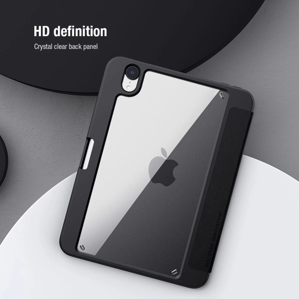 Apple iPad Mini 6 maciņš zaļš Nillkin Bevel Leather 