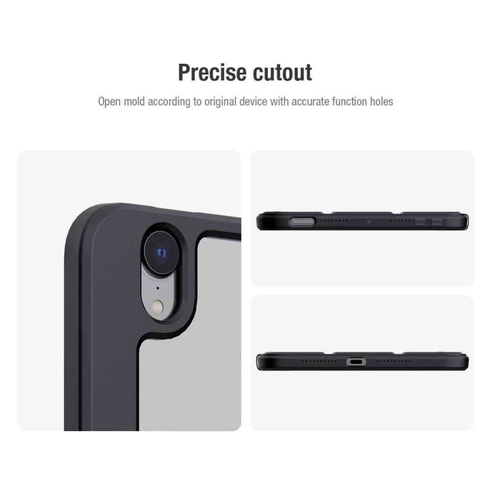 Apple iPad Mini 6 maciņš zaļš Nillkin Bevel Leather 
