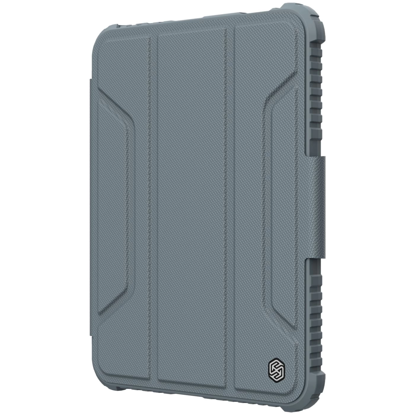 Apple iPad Mini 6 tablet case gray Nillkin Bumper Leather Pro