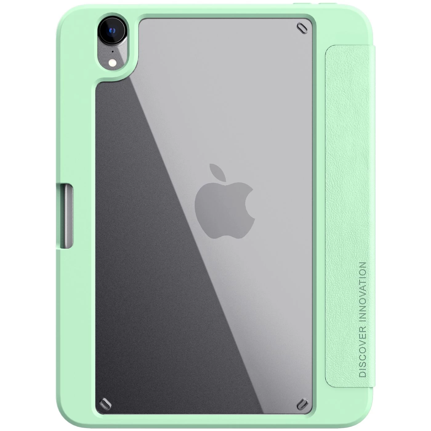 Apple iPad Mini 6 tablet case green Nillkin Bevel Leather