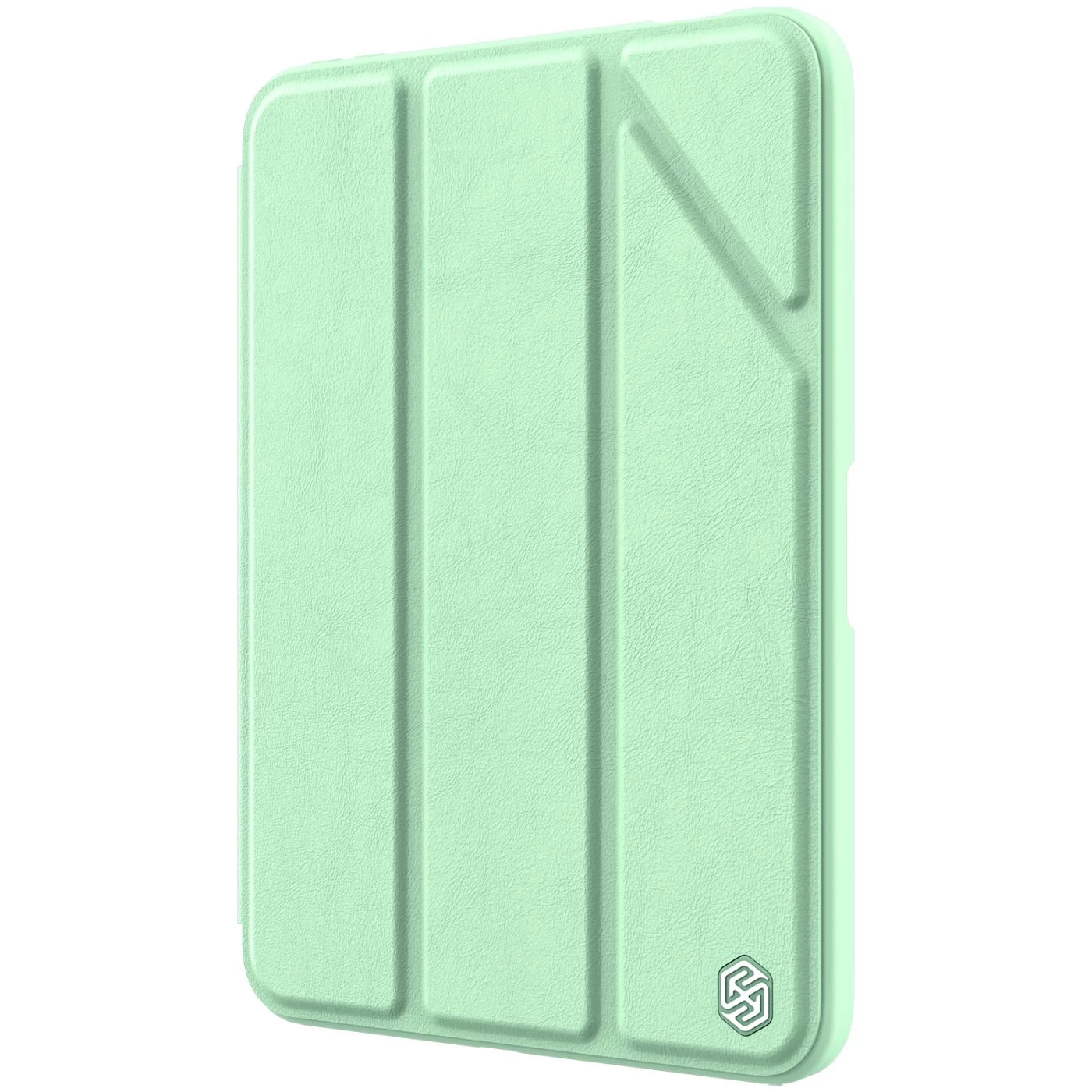 Apple iPad Mini 6 tablet case green Nillkin Bevel Leather