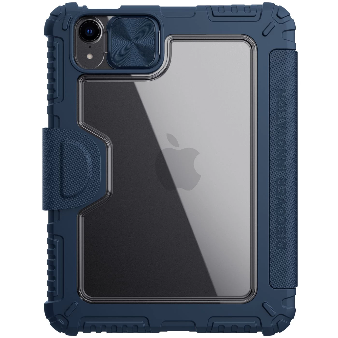 Apple iPad Mini 6 tablet skal, fodral blå Nillkin Bumper Leather Pro