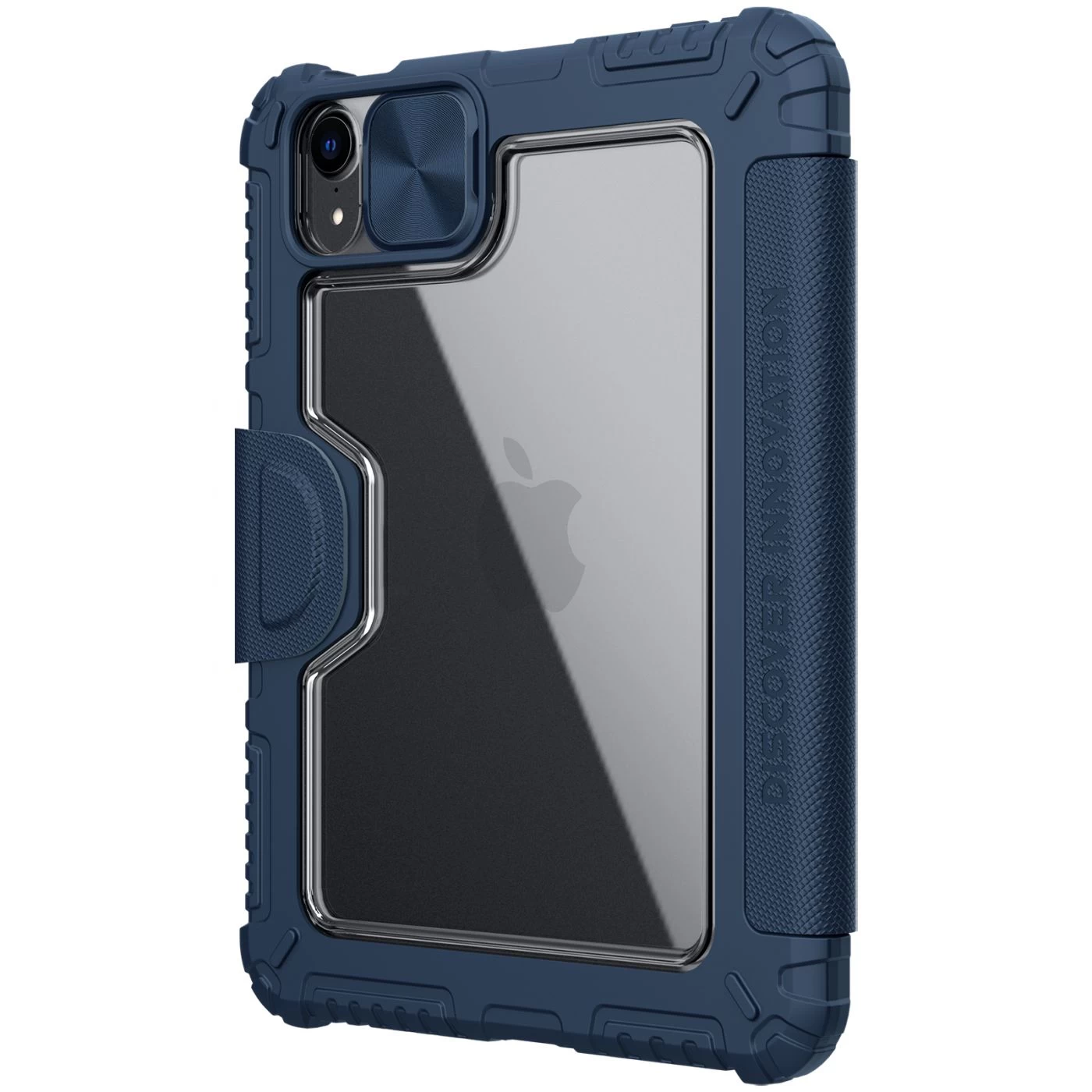 Apple iPad Mini 6 tablet skal, fodral blå Nillkin Bumper Leather Pro