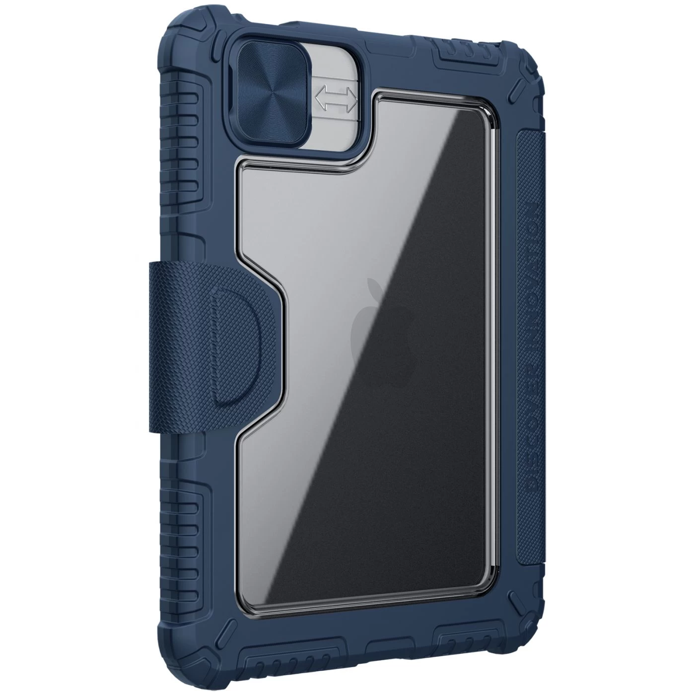Apple iPad Mini 6 tablet skal, fodral blå Nillkin Bumper Leather Pro
