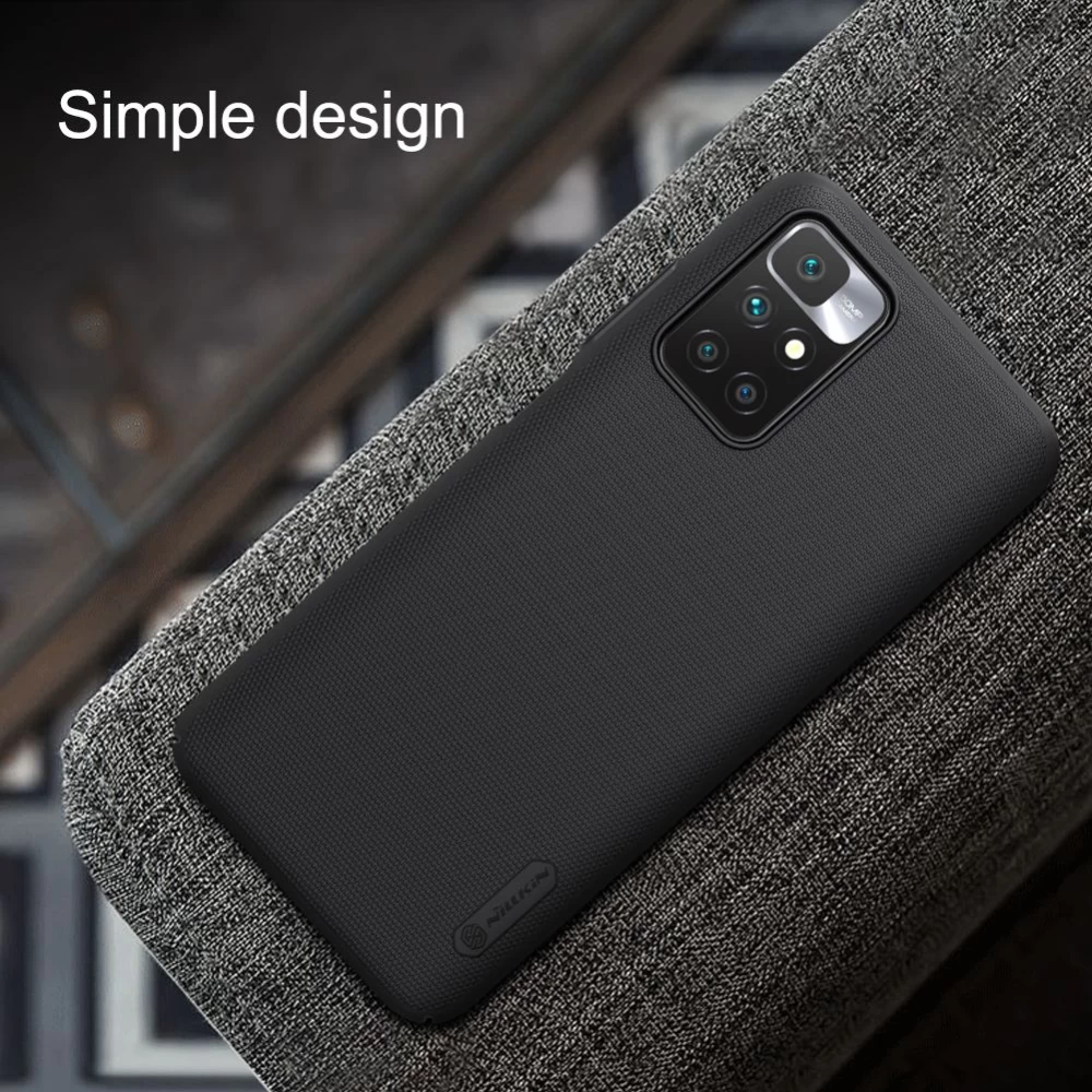 Xiaomi RedMi 10 dėklas baltas Nillkin Super Frosted Shield  Redmi / Prime
