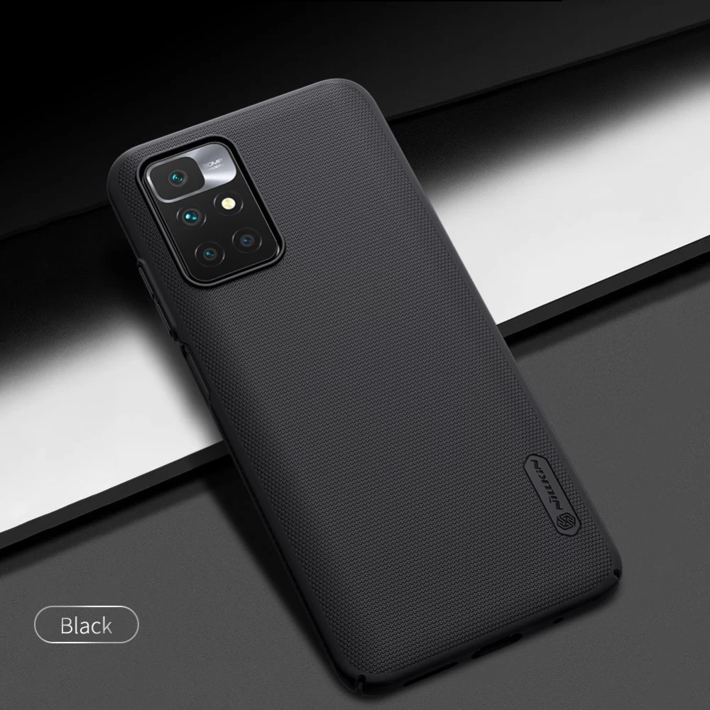 Xiaomi RedMi 10 dėklas baltas Nillkin Super Frosted Shield  Redmi / Prime