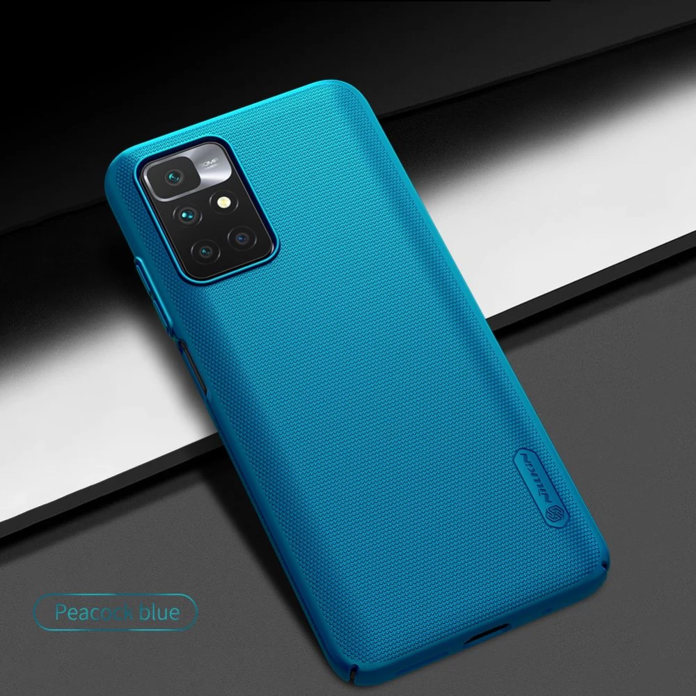 Xiaomi RedMi 10 dėklas baltas Nillkin Super Frosted Shield  Redmi / Prime