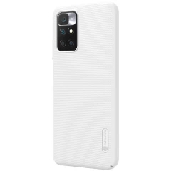 Xiaomi RedMi 10 dėklas baltas Nillkin Super Frosted Shield  Redmi / Prime