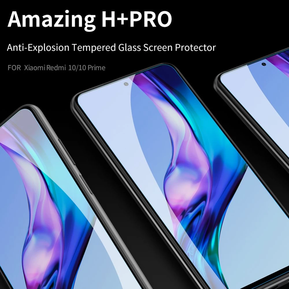 Xiaomi RedMi 10 Prime Tempered glass  Nillkin H+PRO /10 Copy