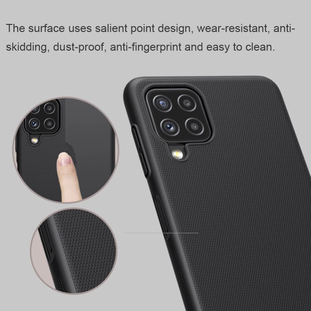 Samsung Galaxy A22 4G vāciņš balts Nillkin Super Frosted Shield 