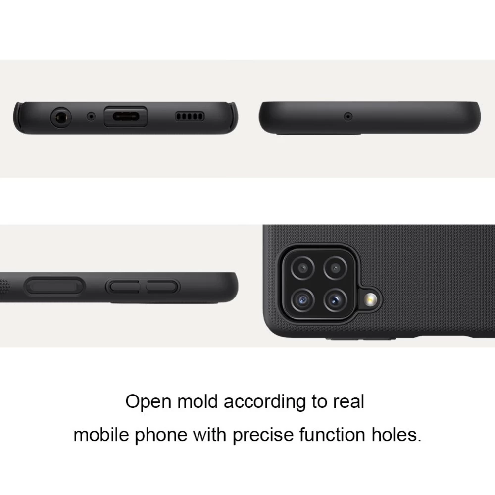 Samsung Galaxy A22 4G vāciņš balts Nillkin Super Frosted Shield 