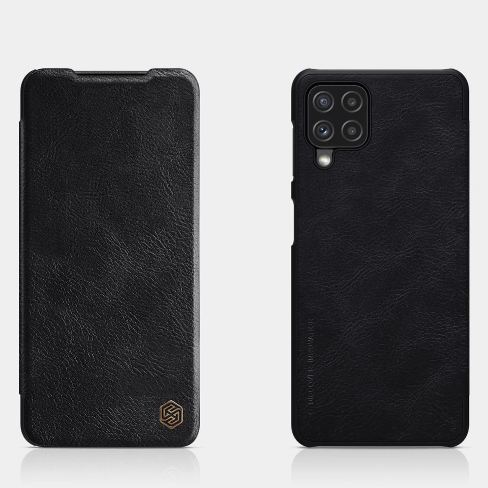 Samsung Galaxy A22 4G case brown Nillkin Qin Leather  4G/LTE