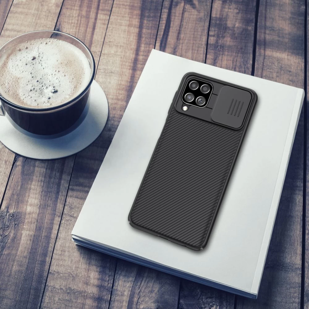 Samsung Galaxy A22 4G case black Nillkin CamShield  4G/LTE
