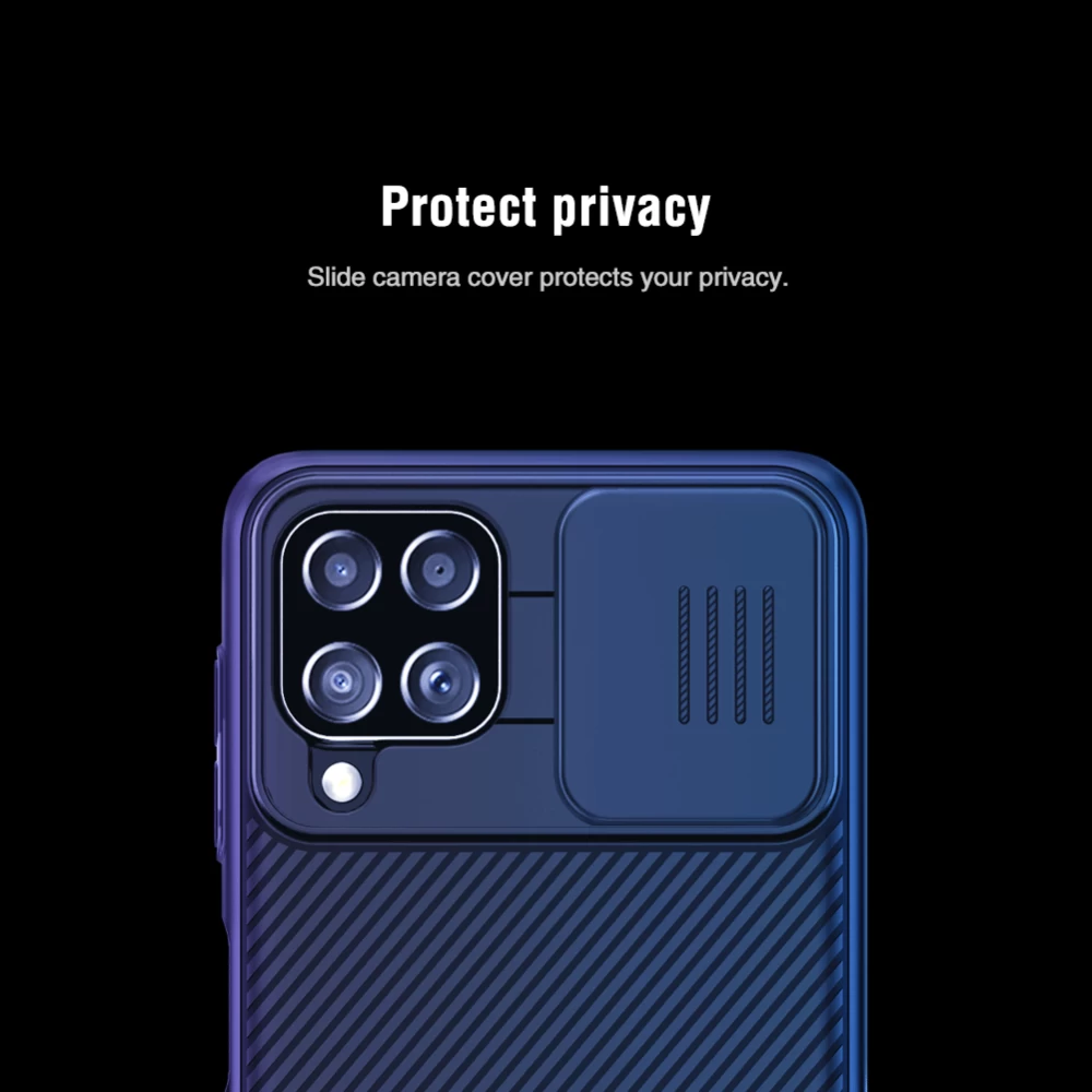Samsung Galaxy A22 4G case blue Nillkin CamShield  4G/LTE