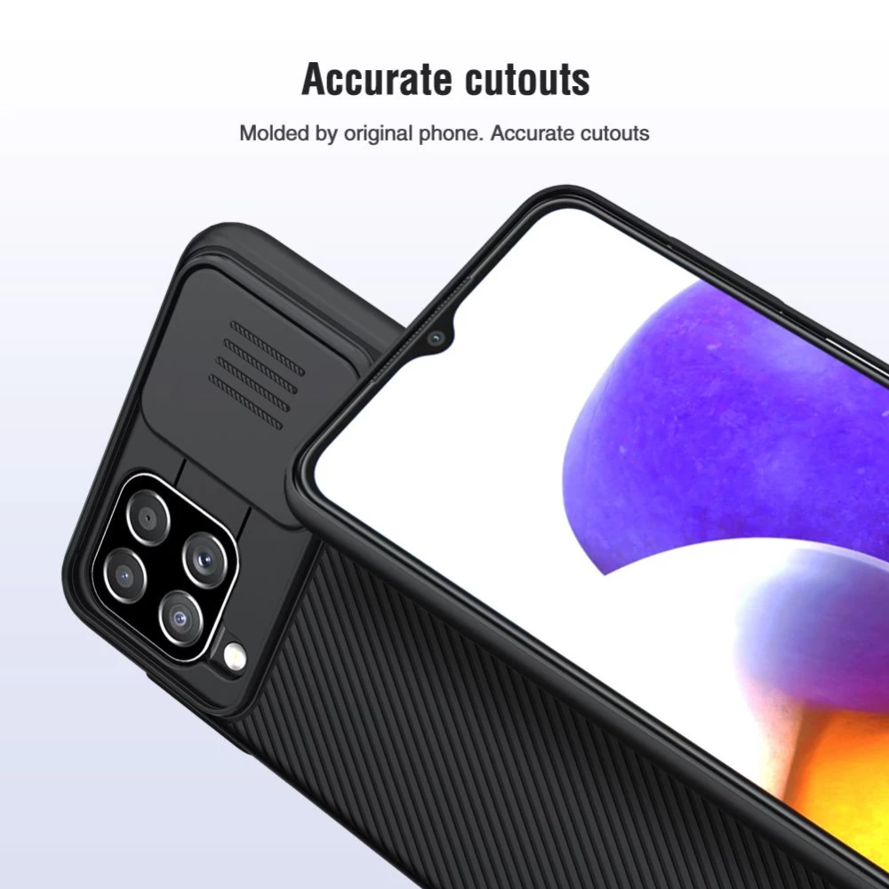 Samsung Galaxy A22 4G case blue Nillkin CamShield  4G/LTE