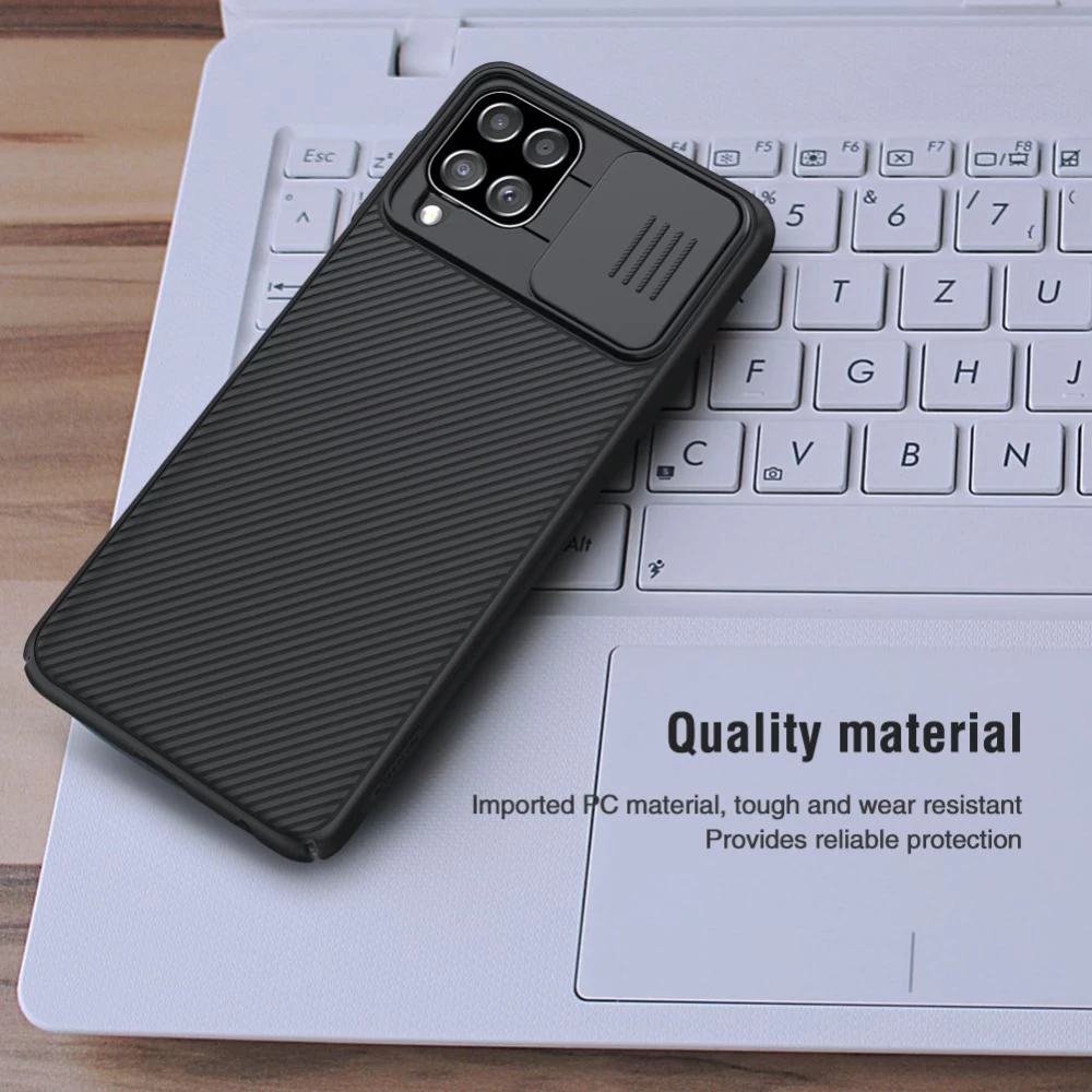 Samsung Galaxy A22 4G case blue Nillkin CamShield  4G/LTE