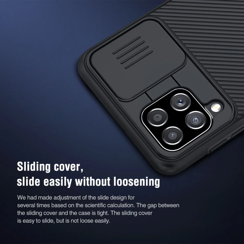 Samsung Galaxy A22 4G case blue Nillkin CamShield  4G/LTE