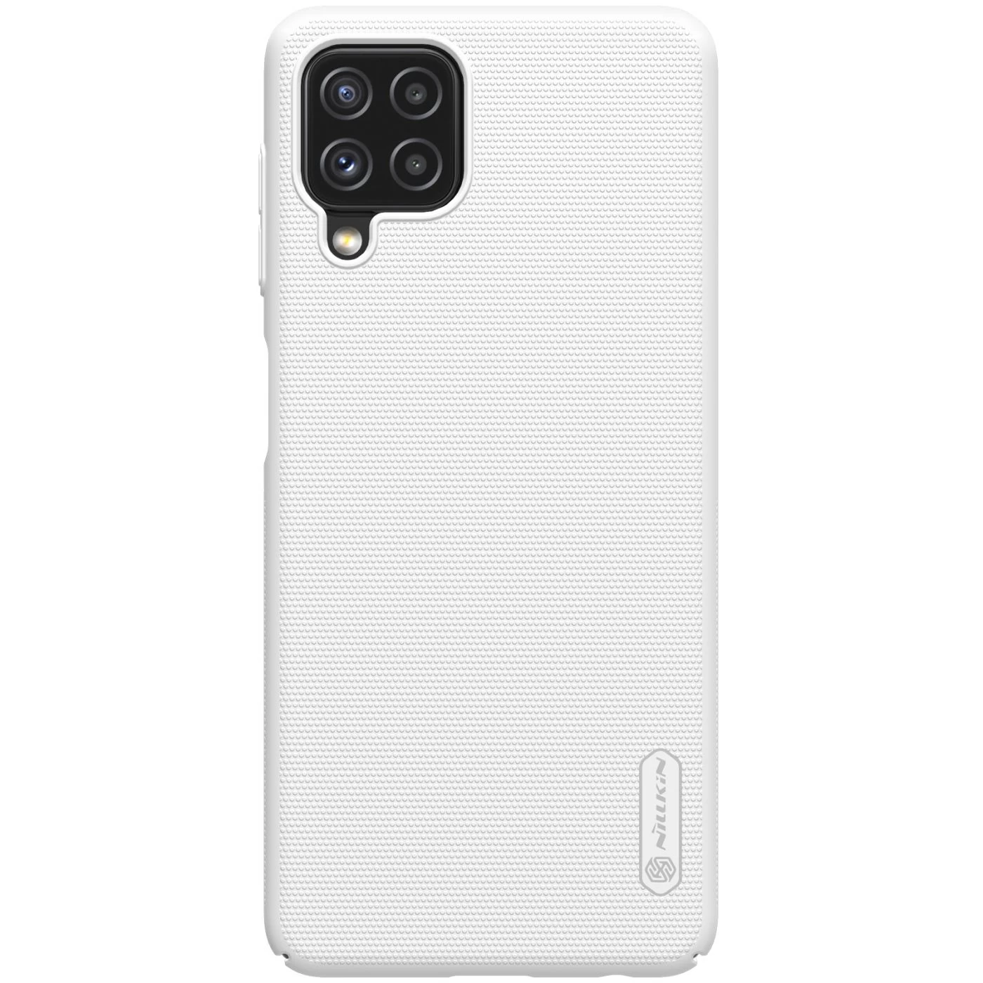 Samsung Galaxy A22 4G dėklas baltas Nillkin Super Frosted Shield 4G/LTE