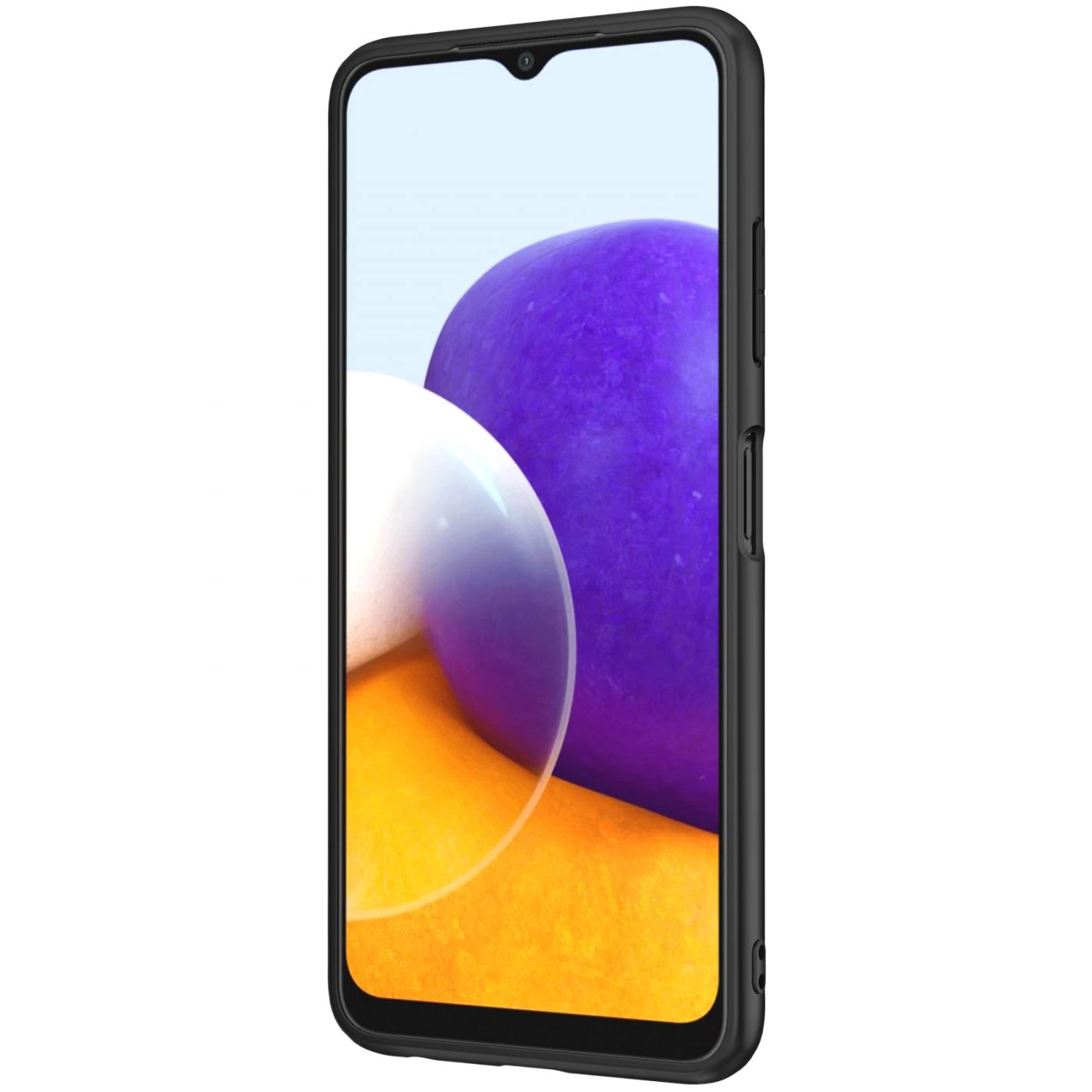 Samsung Galaxy A22 4G dėklas Juoda Nillkin Textured 4G/LTE