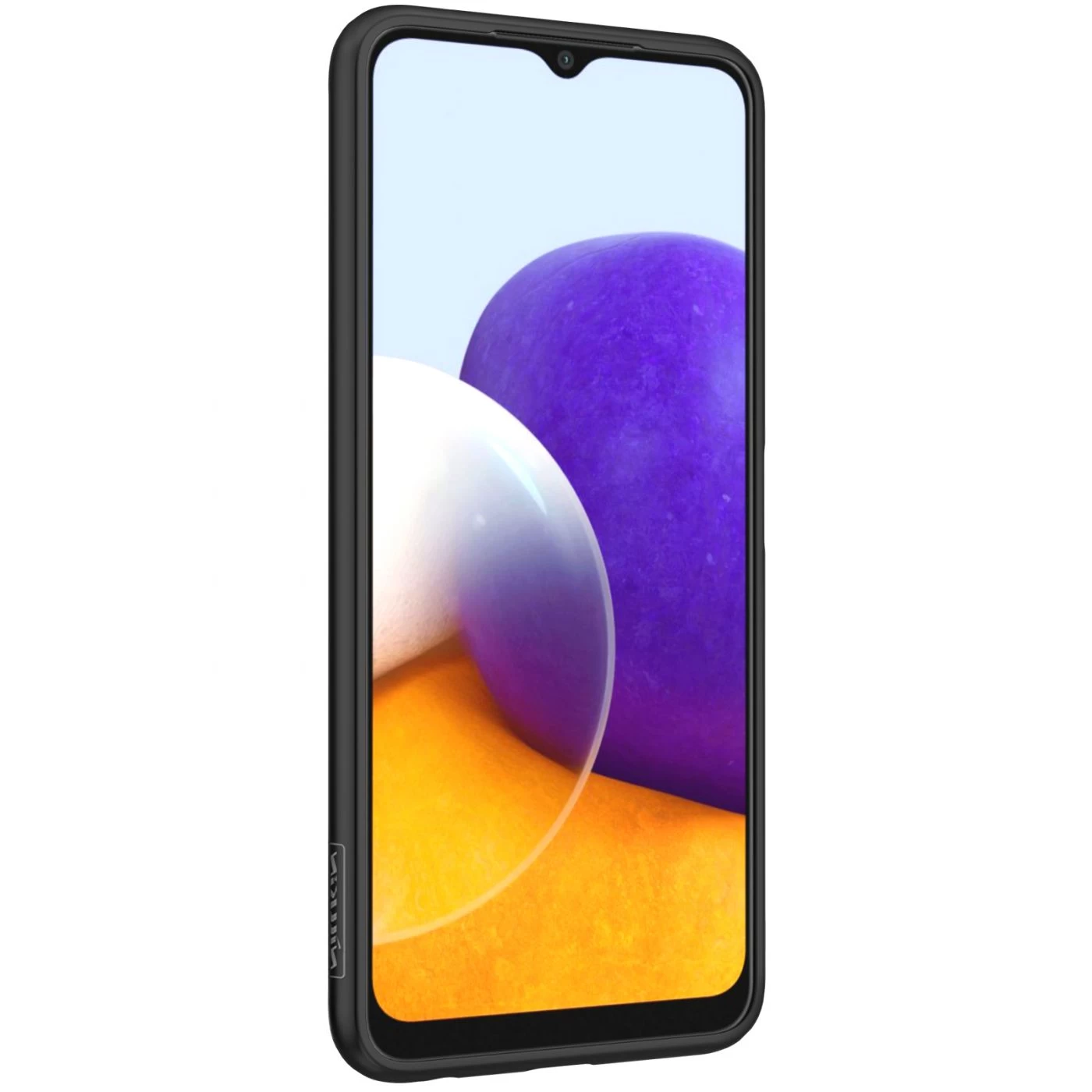 Samsung Galaxy A22 4G dėklas Juoda Nillkin Textured 4G/LTE
