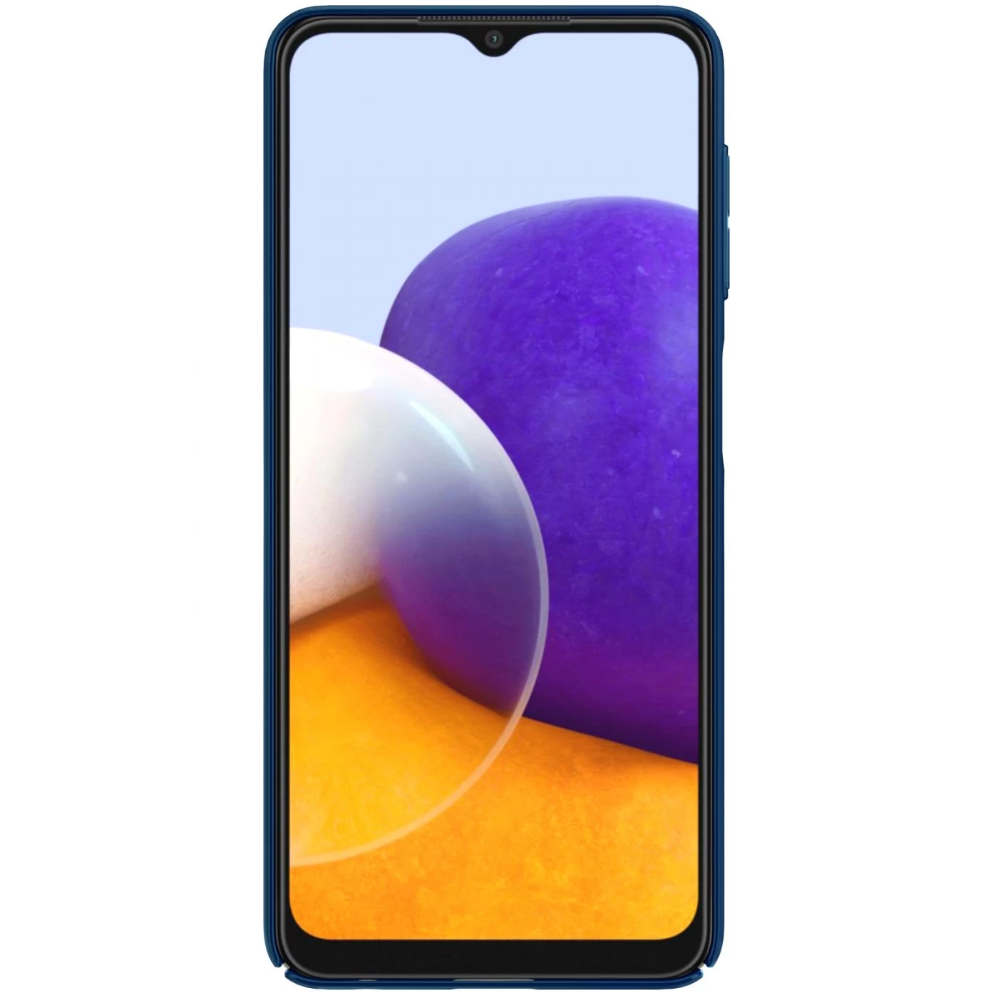 Samsung Galaxy A22 4G case blue Nillkin CamShield 4G/LTE