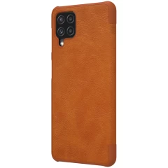 Samsung Galaxy A22 4G case brown Nillkin Qin Leather  4G/LTE