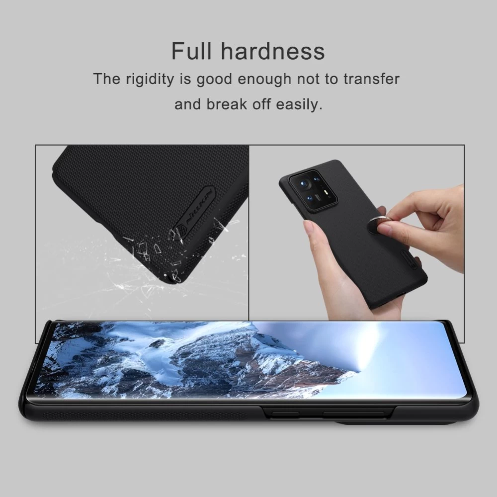 Xiaomi Mi Mix 4 ümbris punane Nillkin Super Frosted Shield 