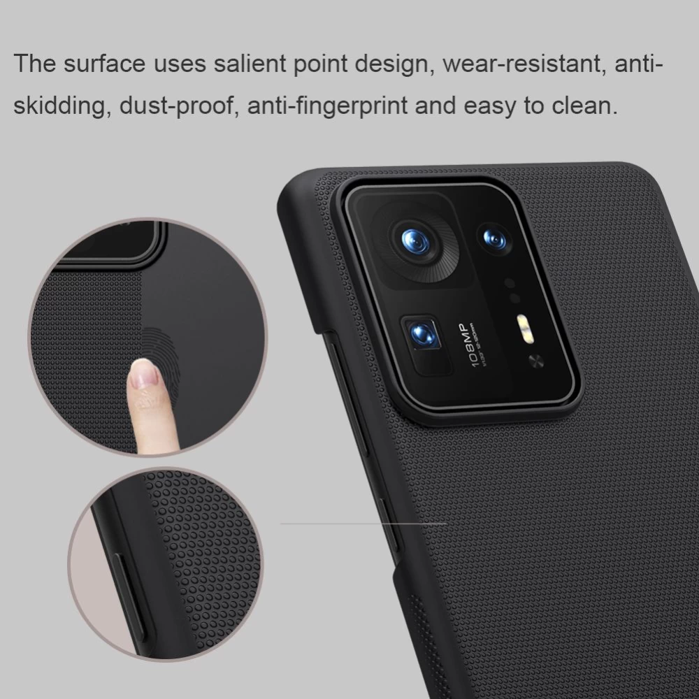 Xiaomi Mi Mix 4 ümbris punane Nillkin Super Frosted Shield 