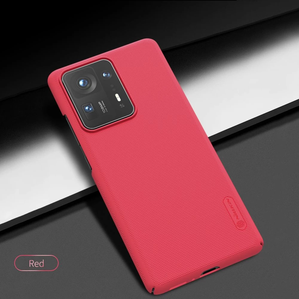 Xiaomi Mi Mix 4 ümbris punane Nillkin Super Frosted Shield 