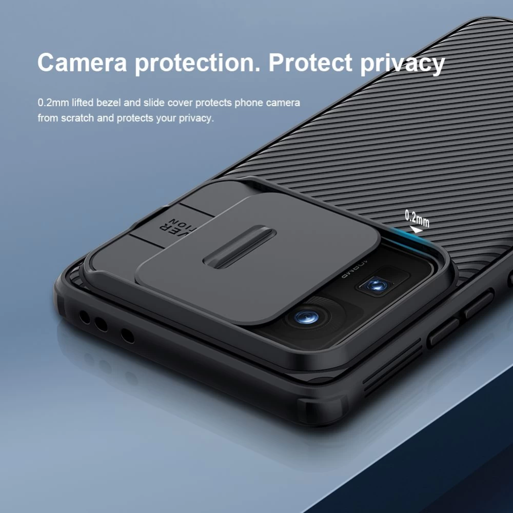 Xiaomi Mi Mix 4 ümbris sinine Nillkin CamShield PRO 