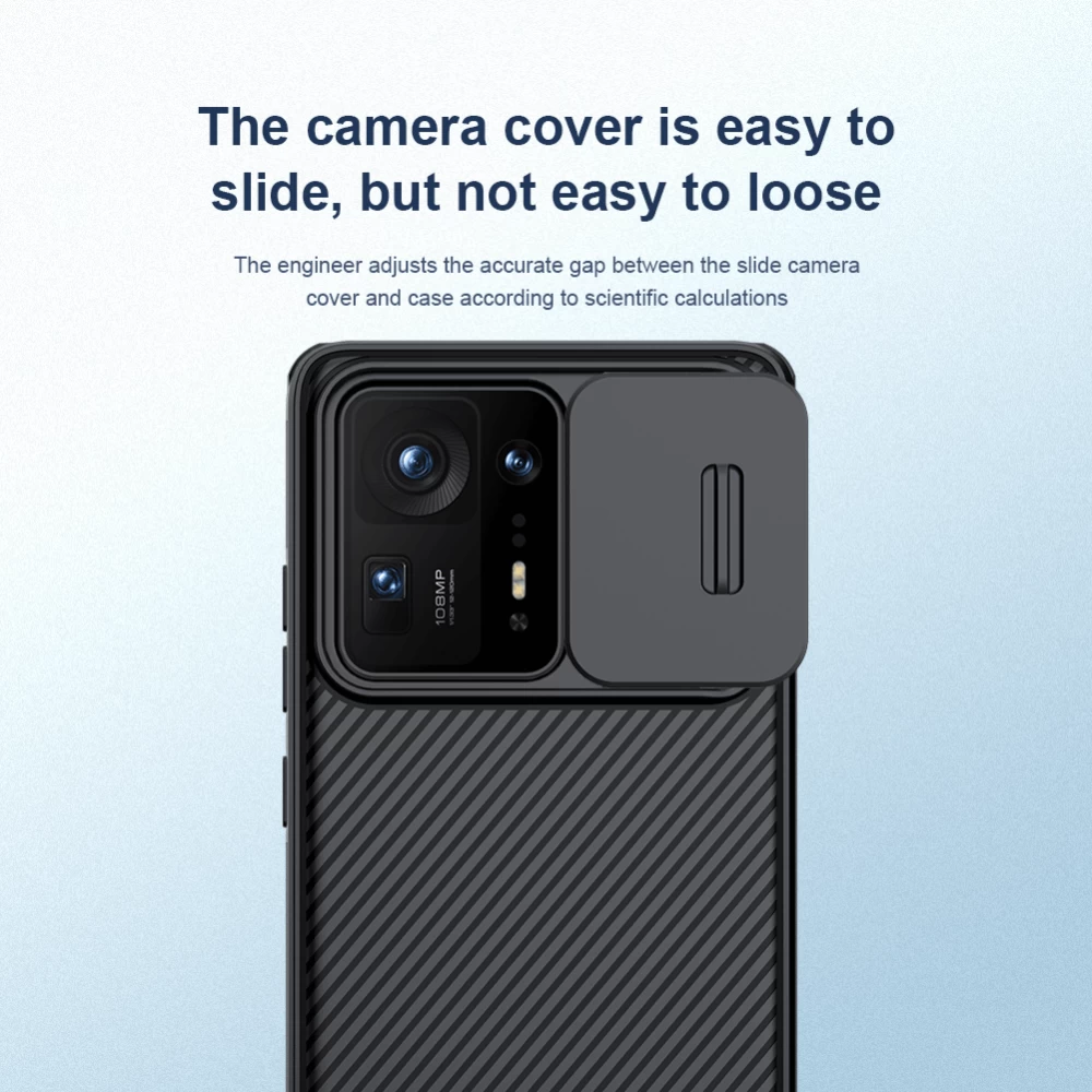 Xiaomi Mi Mix 4 ümbris sinine Nillkin CamShield PRO 