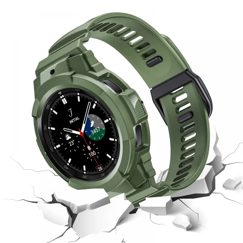 Samsung Galaxy Watch 4 telefoni ümbris must TECH-PROTECT Scout Pro Classic 46mm