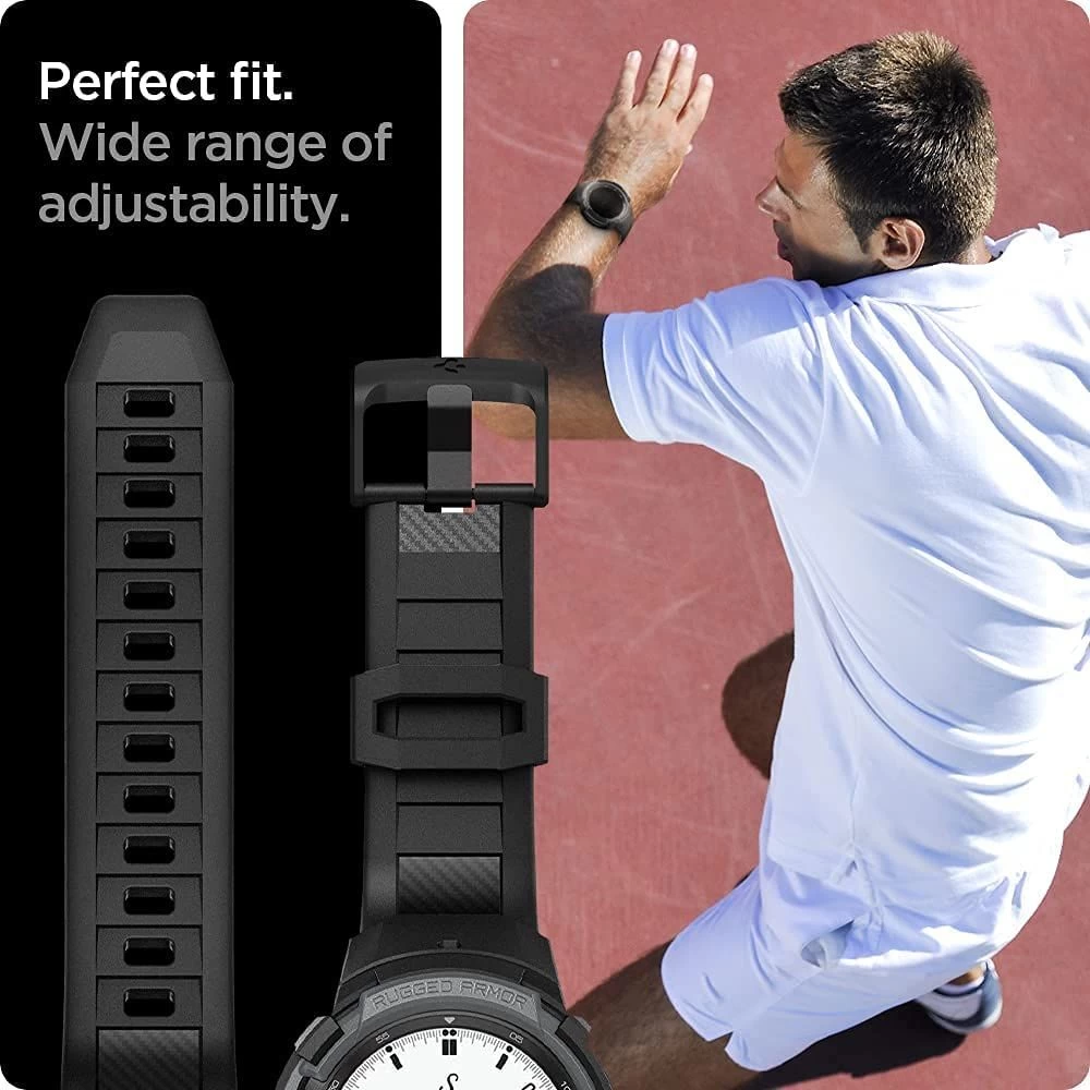 Samsung Galaxy Watch 4 telefoni ümbris must SPIGEN Rugged Armor PRO Classic