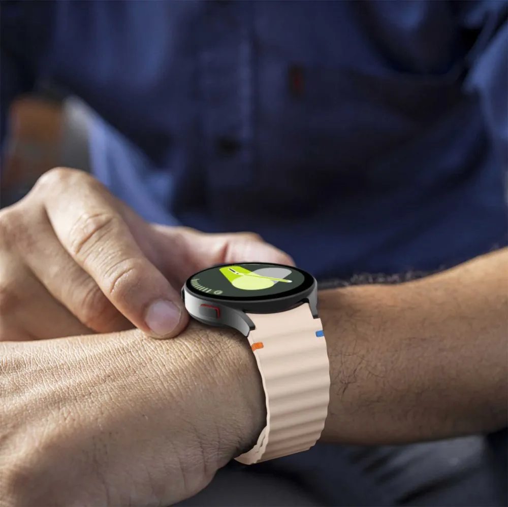 Samsung Galaxy Watch 4 telefoni ümbris roosa TECH-PROTECT SILICONE SPORT