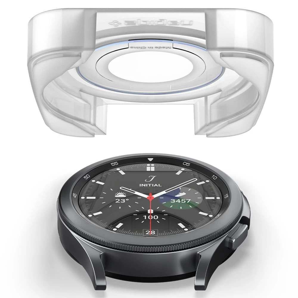 Samsung Galaxy Watch 4 Tempered glass SPIGEN TR EZ FIT Glass Classic 42mm (2pack)