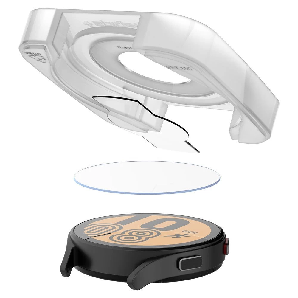 Samsung Galaxy Watch 4 aizsargstikls SPIGEN Glas.TR EZ-FIT (44mm) 2-pack