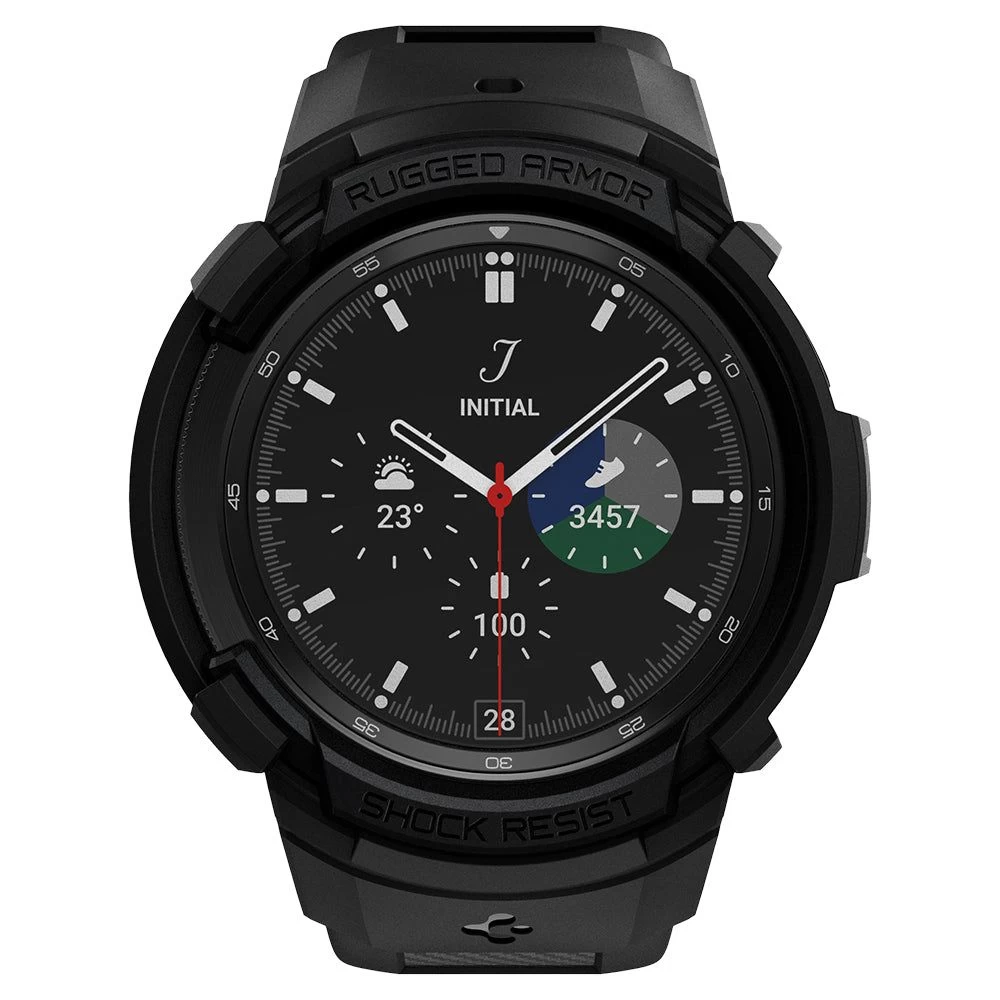 Samsung Galaxy Watch 4 telefoni ümbris must SPIGEN Rugged Armor