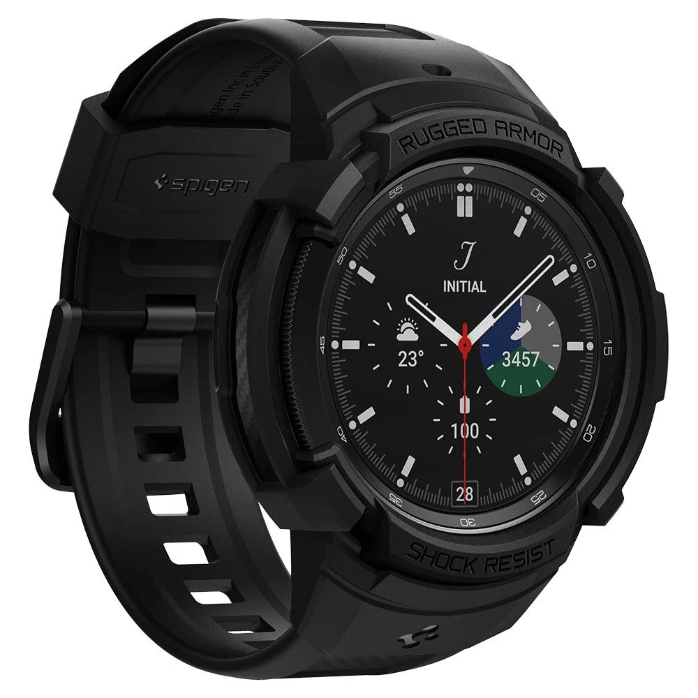 Samsung Galaxy Watch 4 telefoni ümbris must SPIGEN Rugged Armor