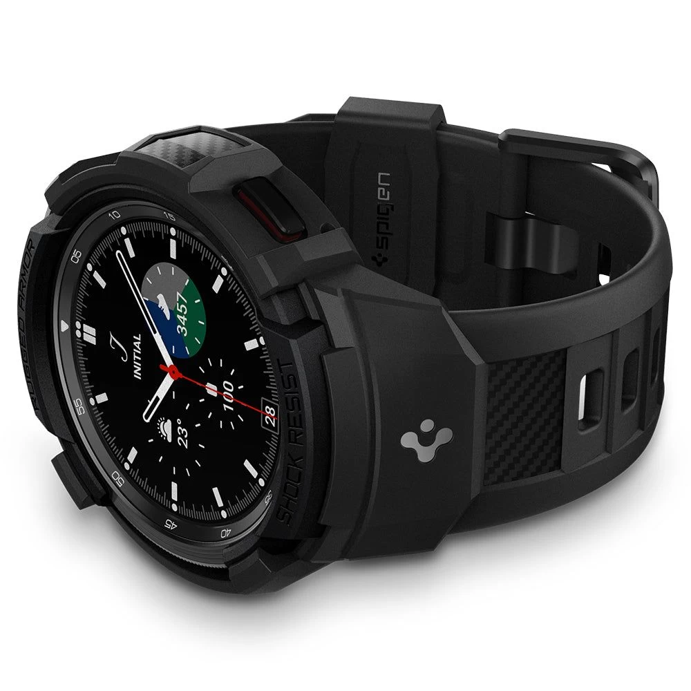 Samsung Galaxy Watch 4 telefoni ümbris must SPIGEN Rugged Armor