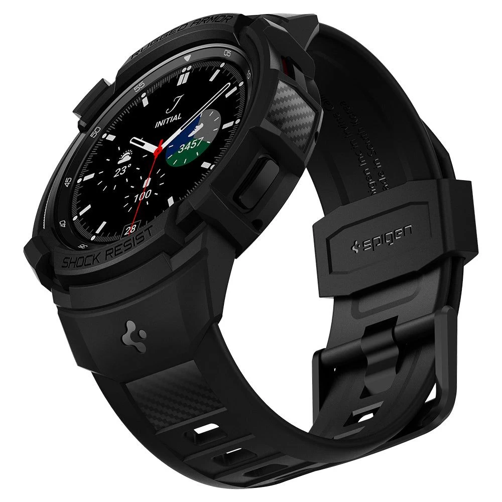 Samsung Galaxy Watch 4 telefoni ümbris must SPIGEN Rugged Armor
