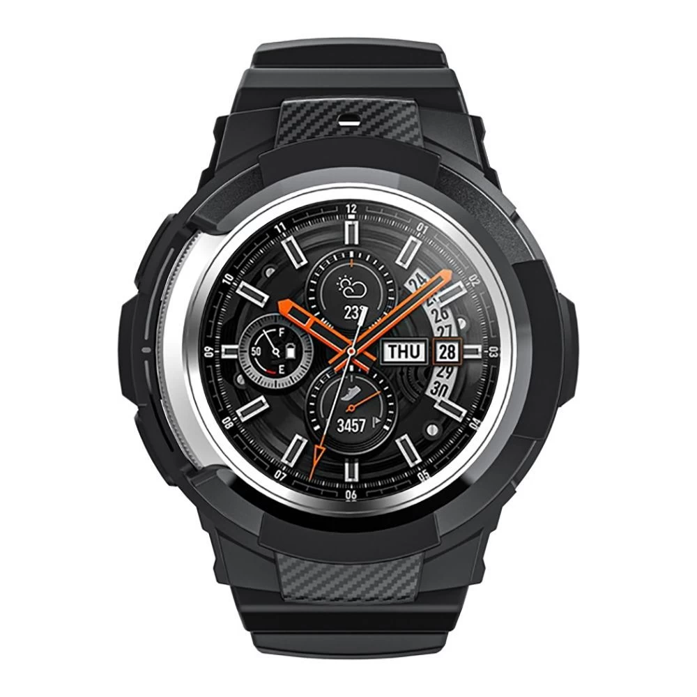 Samsung Galaxy Watch 4 telefoni ümbris must TECH-PROTECT Scout Pro Classic 46mm